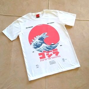 Godzilla king of the monsters old skool tee